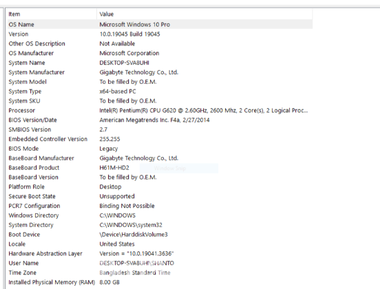 Desktop Computer